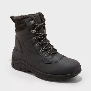 Men's Blaise Black Winter Boots - All In Motion